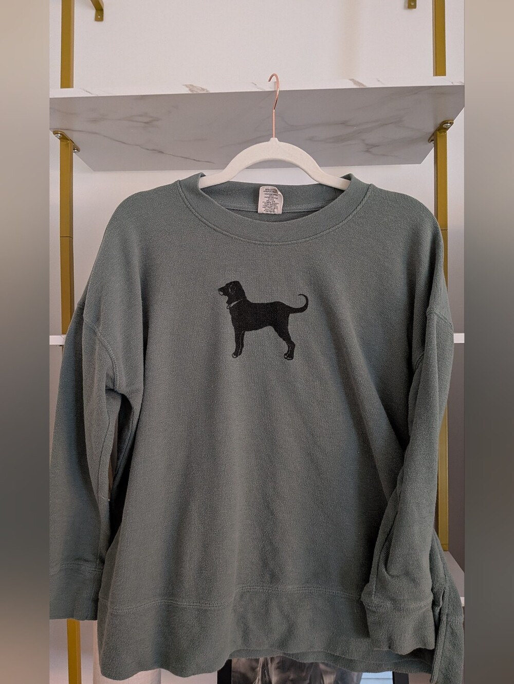 ✨ THE BLACK DOG LIGHTWEIGHT CREWNECK